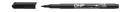 Alkoholos marker, OHP, 1-1,5 mm, M, ICO, fekete