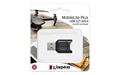Kártyaolvasó, microSD kártyához, USB 3.2 Gen 1, KINGSTON "MobileLite Plus"