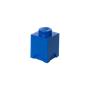 Tárolódoboz, szögletes, LEGO, kék