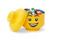 Tárolódoboz, fej, kicsi, LEGO, Happy Boy