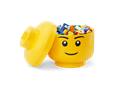 Tárolódoboz, fej, nagy, LEGO, Boy