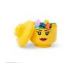 Tárolódoboz, mini, LEGO, Girl