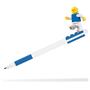 Zseléstoll, 0,7 mm, kupakos, mini figurával, LEGO, kék