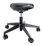 Munkaszék, görgős, ergonomikus, LEITZ "Ergo Comfort", sötétszürke
