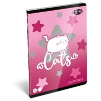 Füzet, tűzött, A5, lecke, 40 lap, LIZZYSULI, 