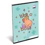 Füzet, tűzött, A4, sima, 32 lap LIZZYSULI, "Lollipop Capybara"