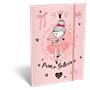 Gumis mappa, karton, A4, LIZZYSULI, "Tiny Dancer, Lovely Ballerina"