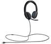 Fejhallgató, mikrofonnal, USB csatlakozás, LOGITECH 