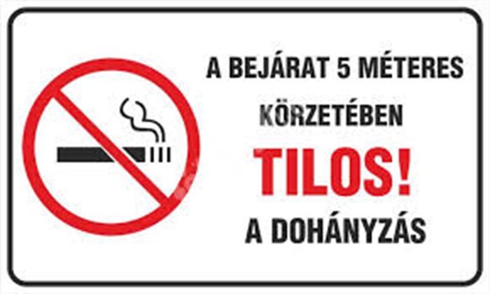 tilos a dohányzás napi szkriptjei