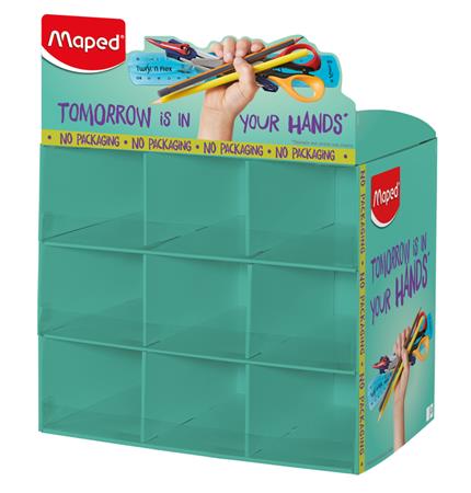 Display, karton, asztali, MAPED "Baby Impulse", üres