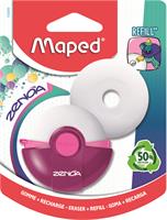 Radír, műanyag tokos, utántöltővel, MAPED 