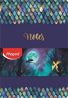 Jegyzetfüzet, tűzött, A5, vonalas, MAPED „Dragon sárkány”