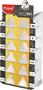 Display, akril és plexi, 47,5x22,5x15,2 cm, MAPED, "Black`Peps", üres