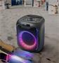 Hangszóró, Bluetooth, mikrofonnal, LED fényekkel, 150W, MUSE 