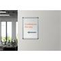 Posztertábla, fali, A0 méret, alumínium keret, NOBO 