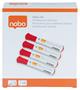 Táblamarker, kúpos hegyű, 2 mm, 10 db, NOBO 