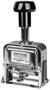 Sorszámbélyegző, automata, fém, 8 karakter, OFFICE PRODUCT