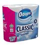 Toalettpapír, 3 rétegű, kistekercses, 4 tekercs, OOOPS "Classic", sensitive