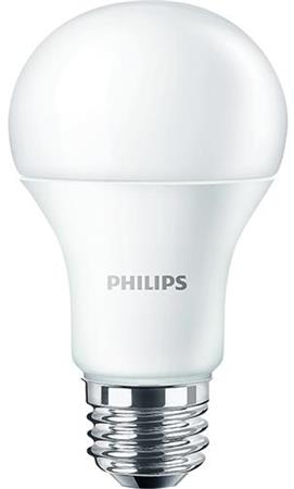 LED izzó, E27,gömb, 10W, 1055lm, 230V, 4000K, A60, PHILIPS "CorePro"