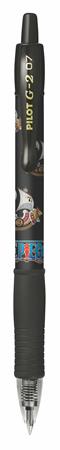 Zseléstoll, 0,32 mm, nyomógombos, PILOT "G-2 One Piece", fekete