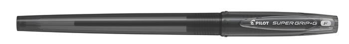 Golyóstoll, 0,22 mm, kupakos, PILOT "Super Grip G", fekete