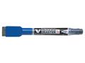 Táblamarker, törlőkupakkal, 1,3 mm, EF, kúpos, PILOT "V-Board Master S", kék