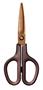 Olló, általános, 17,5 cm, PLUS "Fitcut Curve Premium", bronz
