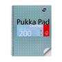 Spirálfüzet, A4+, pontrácsos, 100 lap, PUKKA PAD "Metallic Jotta"