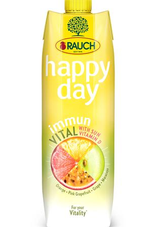 Gyümölcslé, 100%, 1 l, RAUCH "Happy day", Immun Vital   