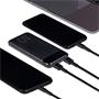 Hordozható akkumulátor, 10000mAh, QC/PD, 20W, RIVACASE 