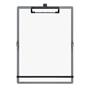 Felírótábla, A4, összehajtható, SAX, szürke