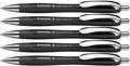 Golyóstoll, 0,7 mm, nyomógombos, SCHNEIDER 