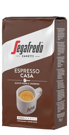 Kávé, pörkölt, őrölt, vákuumos csomagolásban, 250 g,  SEGAFREDO, "Espresso Casa"