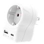 Adapter, Egyesült Államokba utazóknak, USB-C + USB-A, SKROSS