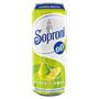 Alkoholmentes sör, 0,5 l, dobozos, SOPRONI "0.0%", körte-citrom