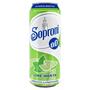 Alkoholmentes sör, 0,5 l, dobozos, SOPRONI "0.0%", lime-menta