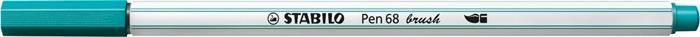 Ecsetirón, STABILO "Pen 68 brush", türkizkék