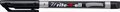 Alkoholos marker, 0,7 mm, kúpos, STABILO "Write-4-all", fekete