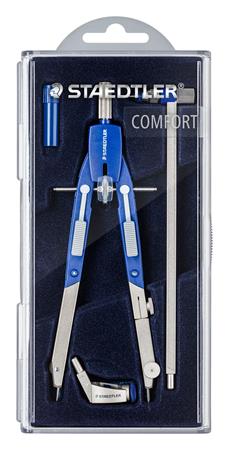 Precíziós körző készlet, 4 darabos, STAEDTLER "Mars® comfort 552"