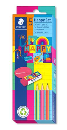 Írószer készlet,STAEDTLER® "Happy set 61 SC3", vegyes színek