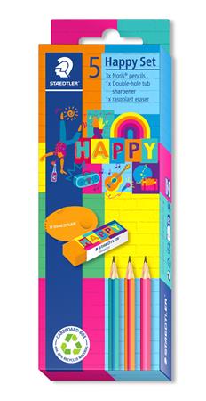 Írószer készlet,STAEDTLER® "Happy set 61 SC3", vegyes színek