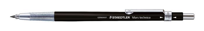 Töltőceruza, 2 mm, HB, STAEDTLER "Mars® technico 780", fekete