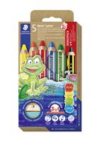 Színes ceruza készlet, grafitceruzával, hegyezővel,  STAEDTLER 