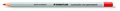 Jelölőceruza, hatszögletű, mindenre író, lemosható (omnichrom), STAEDTLER "Lumocolor 108", piros