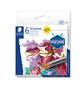 Olajpasztell kréta, STAEDTLER® "2420 M", 6 különböző metál szín