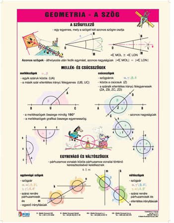 Tanulói munkalap, A4,  STIEFEL "Geometria -a szög"