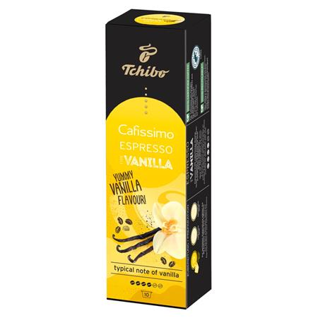 Kávékapszula, 10 db, TCHIBO "Cafissimo Espresso Vanilla"