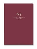 Tanári zsebkönyv, 2026/2027 tanév, A5, heti, TOPTIMER, málna