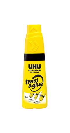 Kenőfejes ragasztó, univerzális, 35 ml, UHU "Twist&Glue"