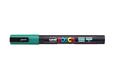Dekormarker, 0,9-1,3 mm, UNI "Posca PC-3M", smaragdzöld